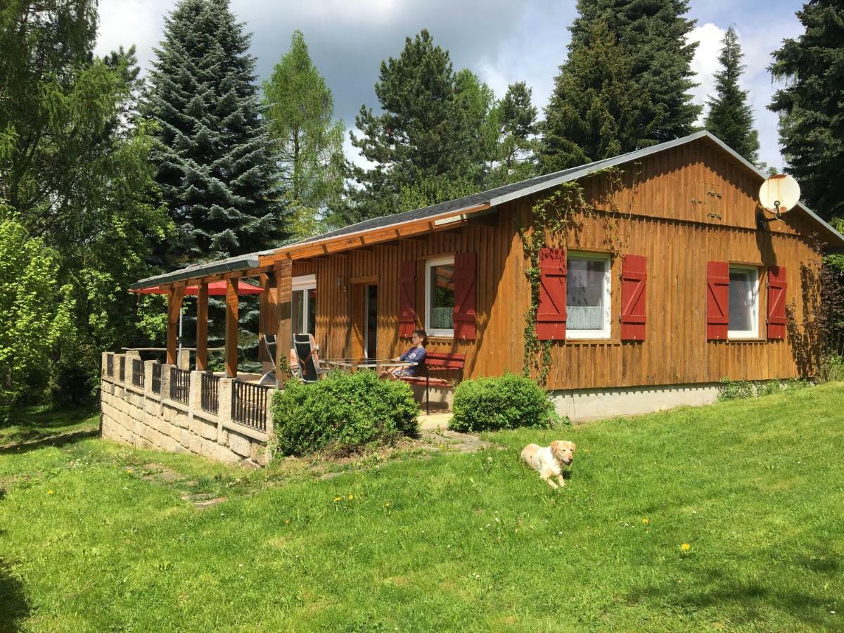 Ferienhaus Am Bergblick Sebnitz Exterior foto